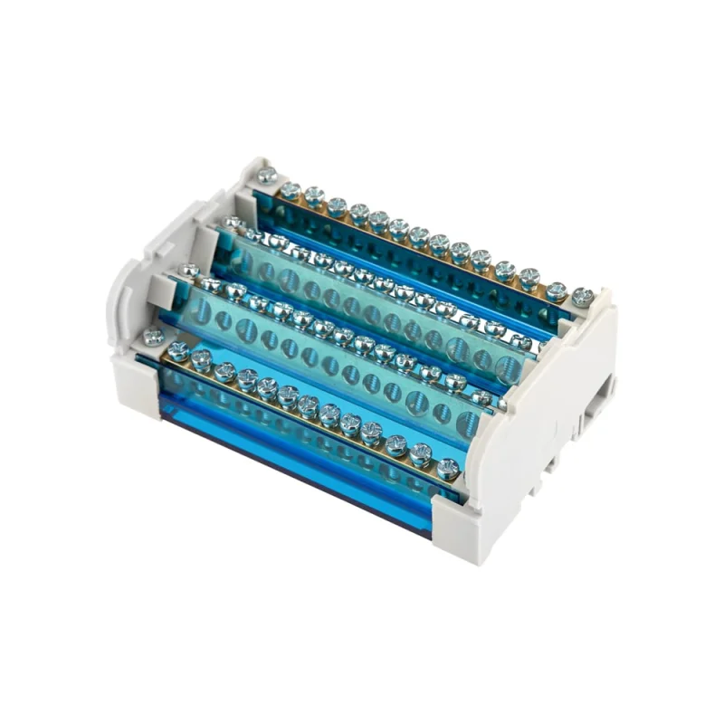 Шина на DIN-рейку в корпусе кросс-модуль REXANT 4x15 11-2304-15