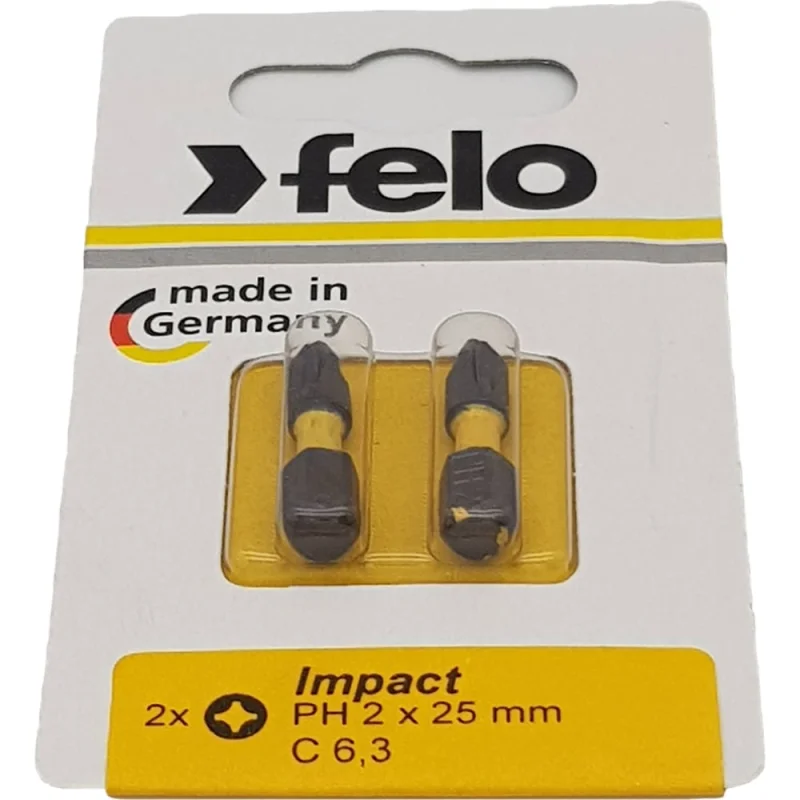 Бита ударная Impact (2 шт; 25 мм; PH2) Felo 02202241