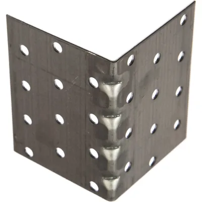 Усиленный монтажный уголок Rock RKMP6, 60х60х80х1,5 мм 20 шт. 413607