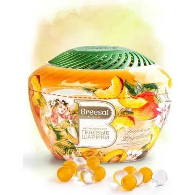 Ароматические гелевые шарики Breesal Fresh Drops Энергия фруктов B/25003