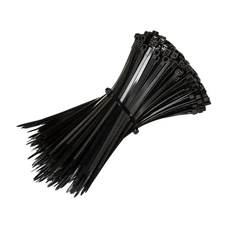 Хомут-стяжка ленточный SLP electrics 2,5x100 100 шт в упаковке черный 2401-00020