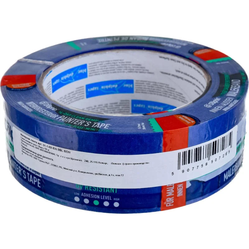 Малярная лента Blue Dolphin Painters Tape 38мм х 50м 01-1-02-EN SBL BDN
