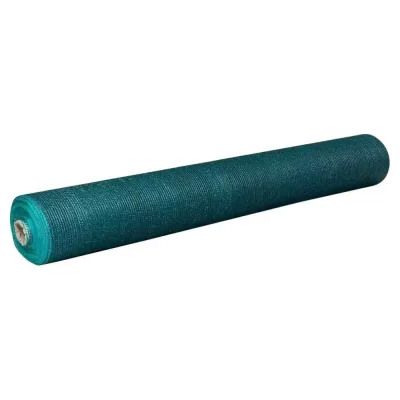 Сетка фасадная затеняющая зеленая, 80 г/кв.м, 2x4 м, в отрезке для строительных лесов Доминар G74961