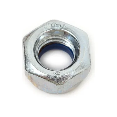 Гайка шестигранная самоконтрящаяся R2R нейлон, din 985, цинк, м6, 10 шт. 9700-Gk09006Z