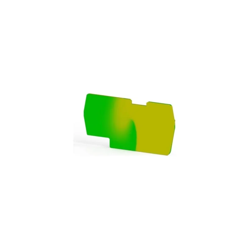 Концевой сегмент на клеммники Klemsan PYK 6, (желто-зеленый); NPP/PYK 6 10 шт. 0.0.0.4.446462T