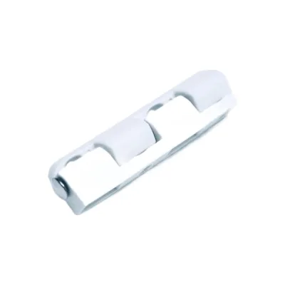 Петля для москитной сетки GREEN MAX ABS 52 мм, белая, 100 шт 1110