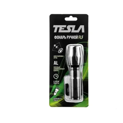 Ручной фонарь TESLA 10 Вт, 350 люмен, фокусировка луча FLF
