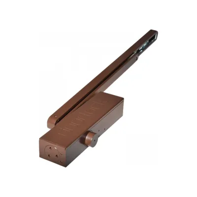 Доводчик со скользящей тягой Doorlock dl345s bc da en1-4, коричневый 75572