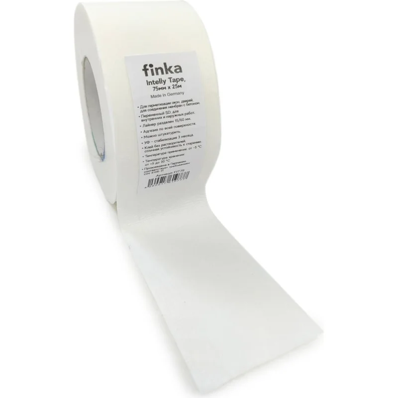 Клейкая оконная лента Finka Intelly Tape 75 мм, 25 м FIT75