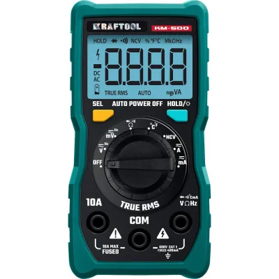 Цифровой мультиметр KRAFTOOL KM-500 59856
