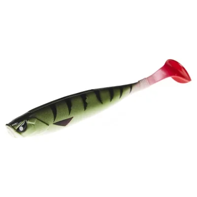 Виброхвосты LUCKY JOHN LJ 3D Series BASARA SOFT SWIM 5.0in, цвет PG10, 4шт. 140404-PG10