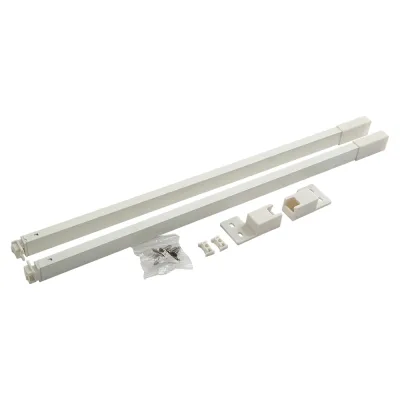 Комплект прямоугольных рейлингов для lembox-s Lemax PROF 500 мм, белый Lembox-R-500-WT-S