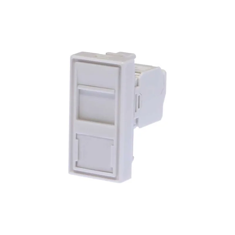 Модуль розетки SUPRLAN 45x22,5 8P8C (RJ-45) cat.5e (DIY) 10-0360-1
