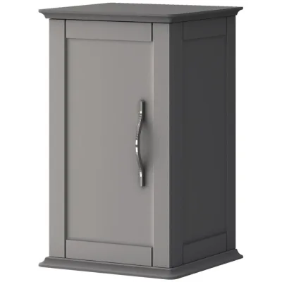 Подвесной шкафчик CEZARES TIFFANY с одной распашной дверцей, реверсивный, Grigio Nuvola, 34x32x59 55246