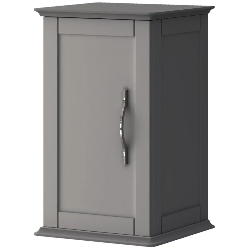 Подвесной шкафчик CEZARES TIFFANY с одной распашной дверцей, реверсивный, Grigio Nuvola, 34x32x59 55246