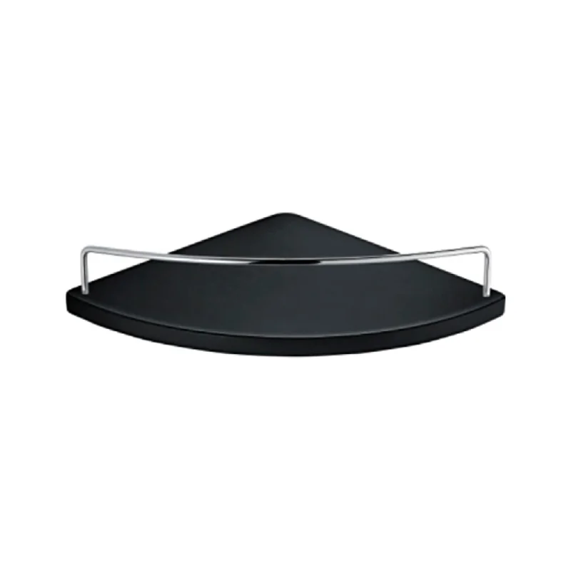 Полка угловая Ledeme 250x250 мм. чёрный L364B