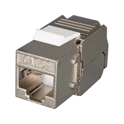Розеточный модуль Keystone Jack SUPRLAN 8P8C (RJ-45) FTP Cat.5e заделка без инструмента 180 10-0328