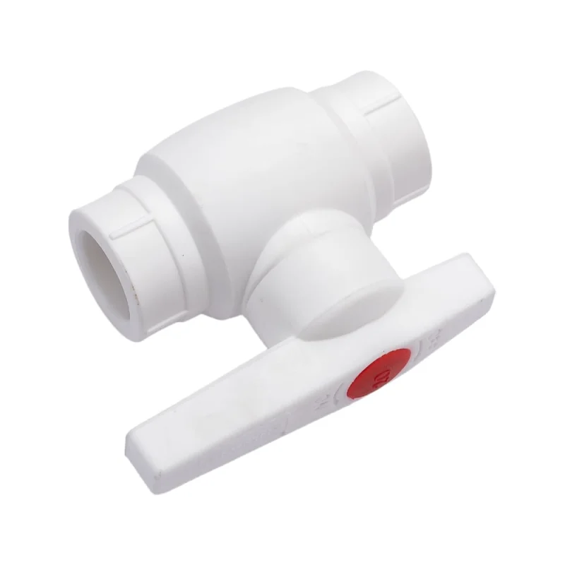 Кран шаровый полипропиленовый PPRC Ду20 Ру25 PRO под приварку MeerPlast D200-00028 Т0000000597