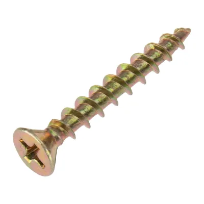 Оконный саморез KRANZ острый 4,1x30 желтый цинк 500 шт. KR-01-3721-008