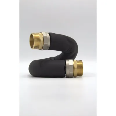 Гибкая подводка Kofulso в изоляции с 2-мя стопорными кольцами, прокладками, ниппелями и гайками 1 ½ KFI 40/1100 ш/ш