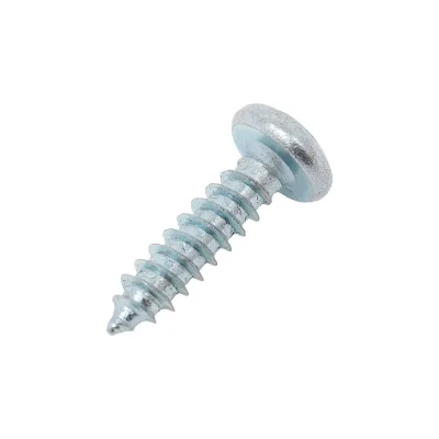 Саморез ZAMETAL 4,8х19 с полукруг. гол., крест шлиц, DIN 7981, оц., 500 шт ZA101616