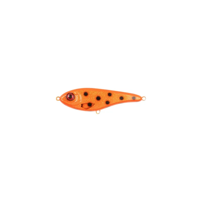 Воблер Strike Pro Джеркбейт Baby Buster, цвет: C662 Hot Orange Bandit EG-050#C662F