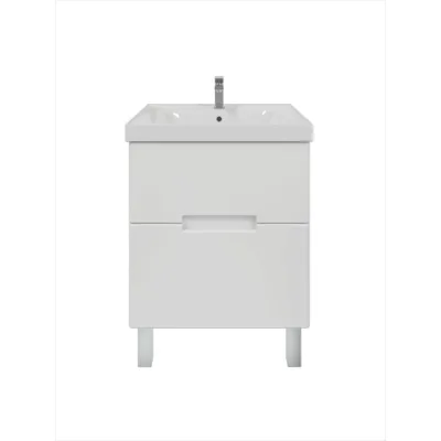 Комплект Sanstar напольная тумба Ориана 60 с раковиной Грейс 60 282.1-1.4.1.КГРЕ
