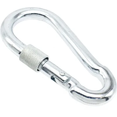 Карабины с муфтой BOWT 10 мм, оцинкованные, DIN 5299d, 1 шт. B03537