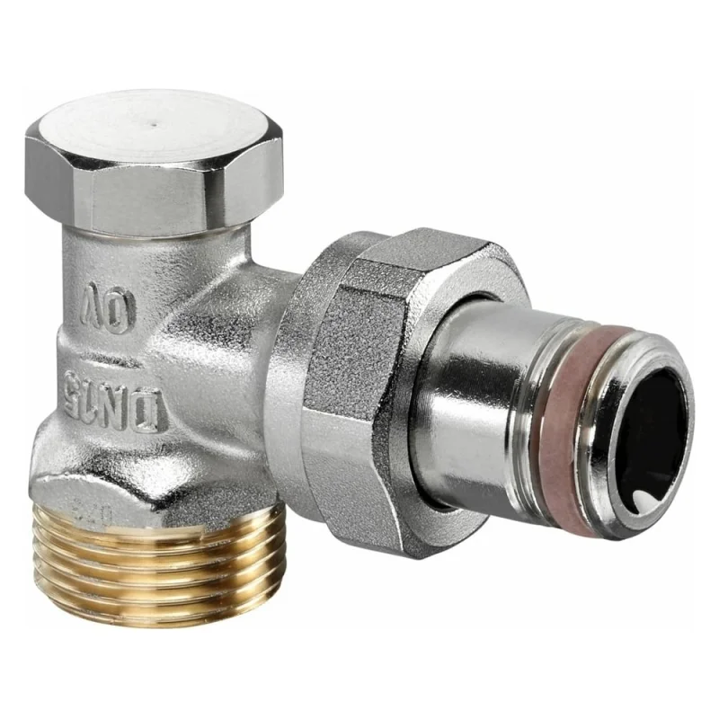 Вентиль Oventrop Combi 2, угловой, DN-15, 3/4", 1/2", Н ЕК-Н, PN 1091072