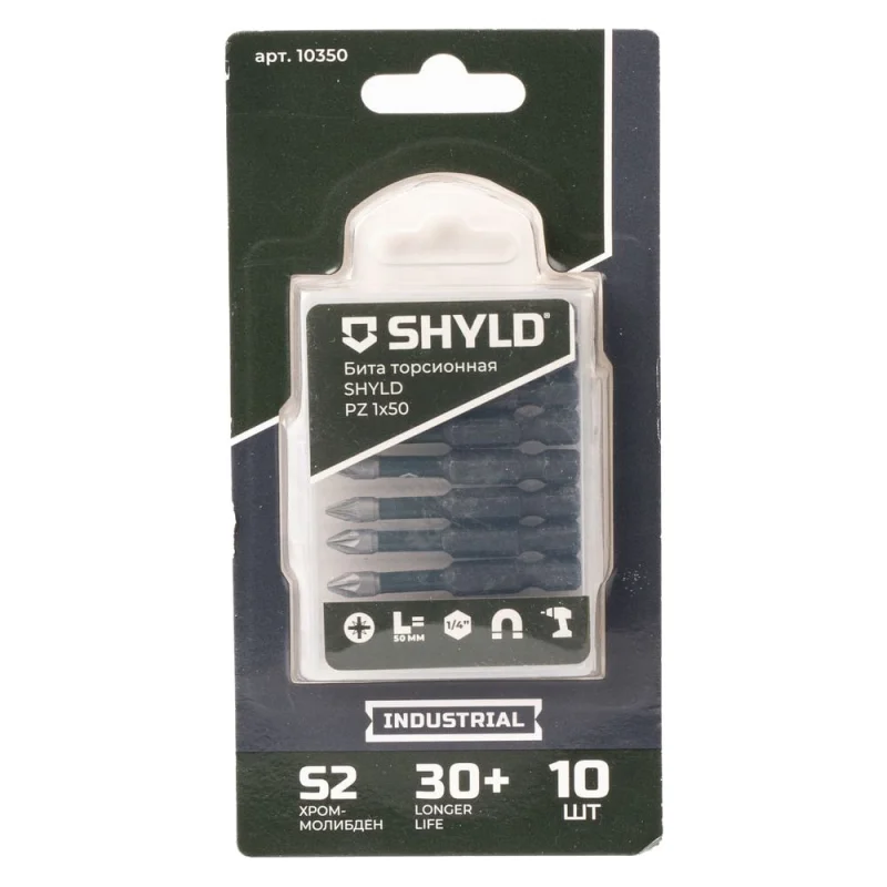 Торсионная бита SHYLD PZ1x50 (10шт.) 6691374