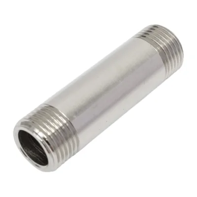 Удлинитель DOUBLE-LIN с наружной резьбой 1/2", латунный никелированный, 70мм LL6150(1/2"-70)