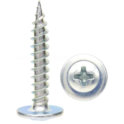 Саморез с прессшайбой BOWT острый, 4,2x25, 10 шт. P02316