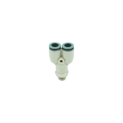 Тройник Y-образный с резьбой R7562 4 мм-1/4" Camozzi SRF50-7562-0457R
