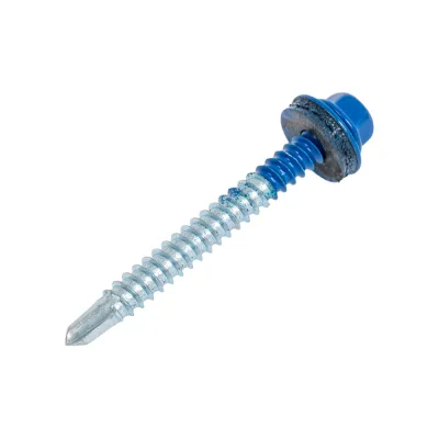 Саморез КРС Госкреп RAL5005 5,5x51 (40 шт.) (тк=16) 14-0022260