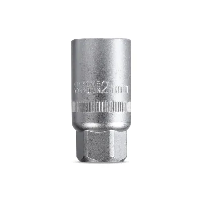 Свечной ключ Smartbuy 21 мм, под квадрат 3/8", cr-v, tools SBT-SWSP-21-38