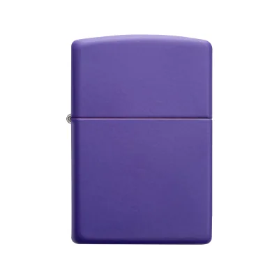 Зажигалка ZIPPO Classic, с покрытием Purple Matte, 38x13x57 мм, 237