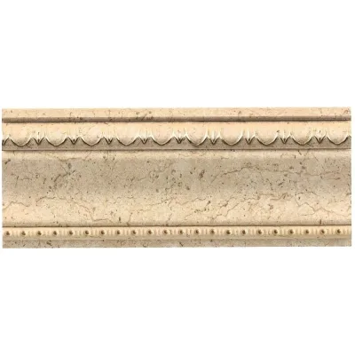 Потолочный плинтус Cosca Decor интерьерный багет, 90 мм, мрамор СПБ057596