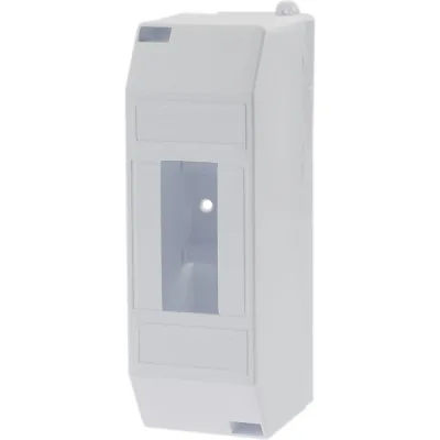 Пластиковый бокс REXANT КМПн 1/2 модуля IP20 белый 11-0112