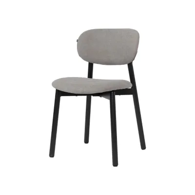 Стул Bergenson Bjorn Round, рогожка, дымчато-серый BB0000685