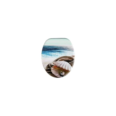 Сиденье для унитаза SANTRADE Ракушка MDF004 0505