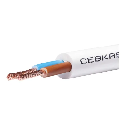 Провод Севкабель ПВС 2х2,5 мм, ГОСТ, 5 м 05545