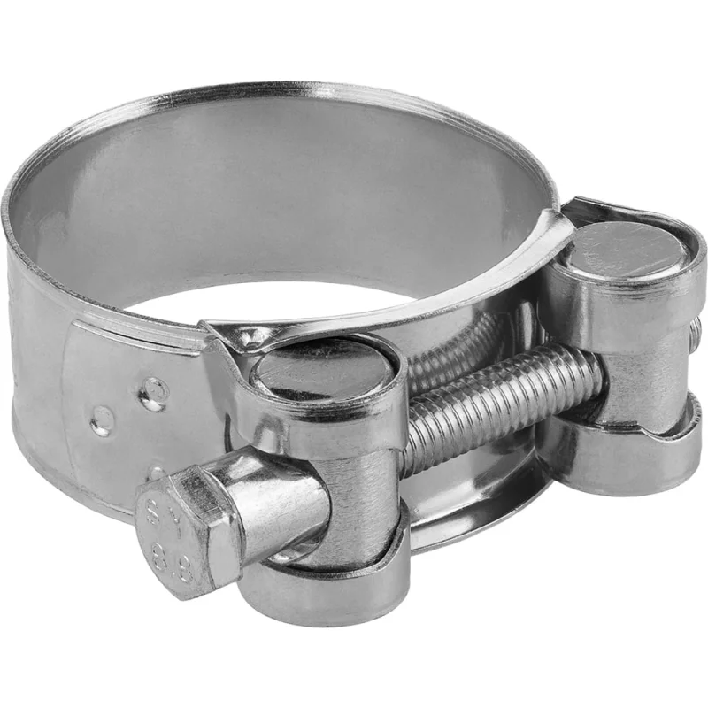Силовой оцинкованный хомут MasterProf 40-43 мм, 2 шт. ИС.140800.2