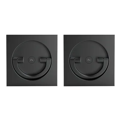 Поворотная ручка для раздвижных дверей ARMADILLO SH.QUADRO55.BK8 BL-26 черный 46253