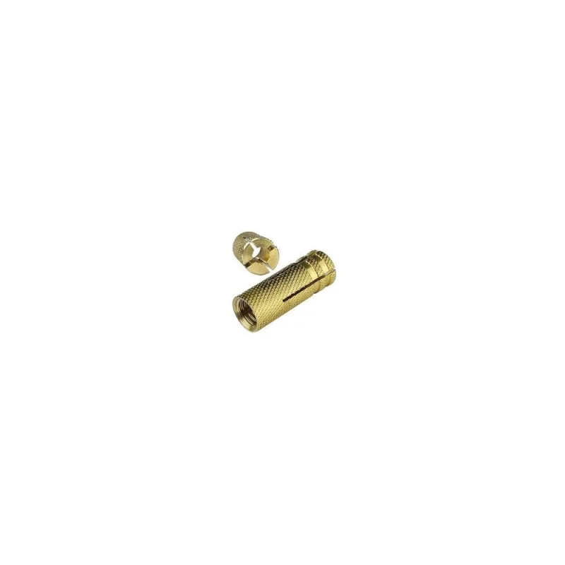 Забивной латунный анкер Метизный двор M6/8x25, 100 шт. 4690441030788