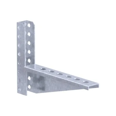 Консоль с опорой PRO-montag.ru монолитная KML 200 под П-профиль 50x30 (1,5) WM79350