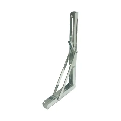 Складной кронштейн для полок MFK-TORG 400х220мм хром SB-53 К-53-400х220-ХРОМ
