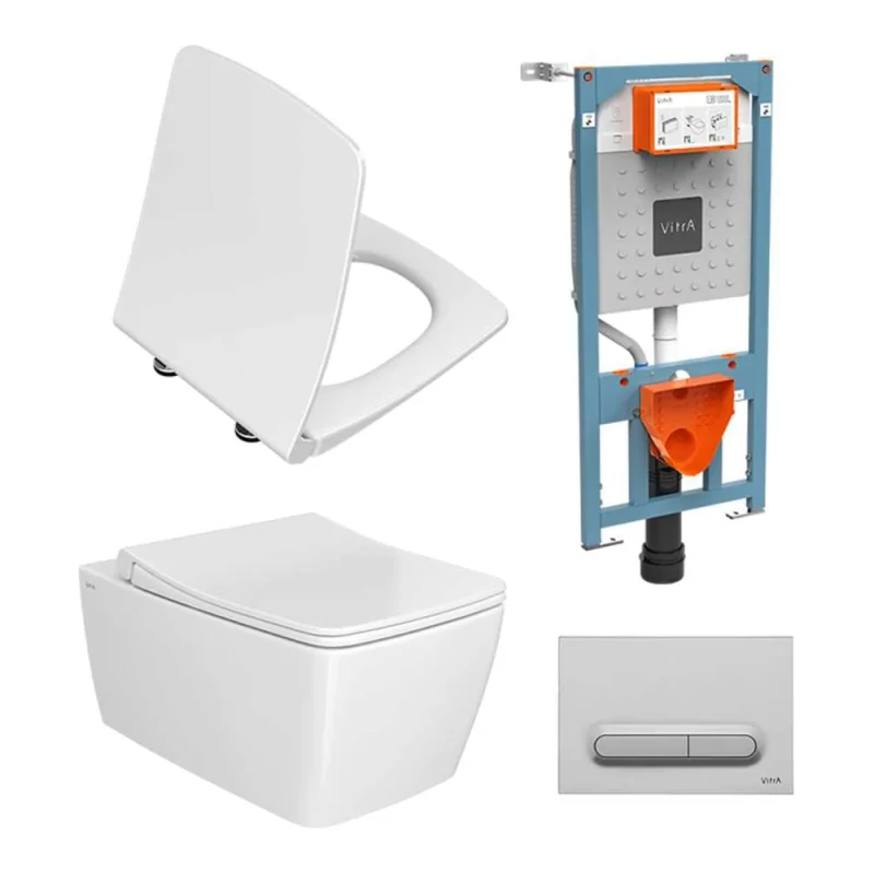 Комплект унитаз с инсталляцией VITRA Metropole L-Box 9820B003-7201
