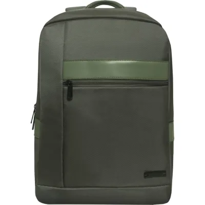 Рюкзак Torber VECTOR с отделением для ноутбука 15.6", серо-зелёный, полиэстер 840D T7925-GRE