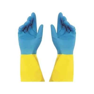 Хозяйственные перчатки ООО Комус bicolor khbic2by, р.M 1669907