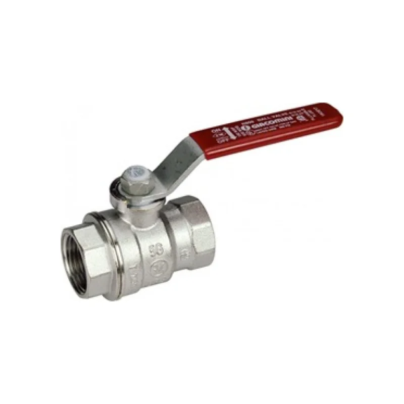 Шаровой кран Giacomini латунь хром R250D 50 Ру35 ВР рычаг R250X008 007-0884